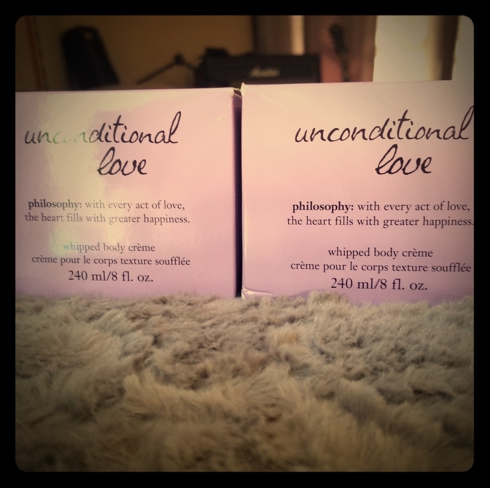 NIB - Philosophy - 2 8oz  Unconditional Love
